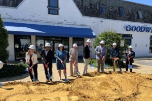 Breaking ground for Goodwill store in Arlington