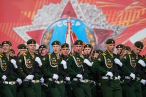 Russia Victory Day Parade Rehearsal