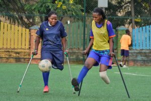 APTOPIX Rwanda Amputee Football