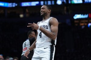 Spurs Timberwolves Basketball