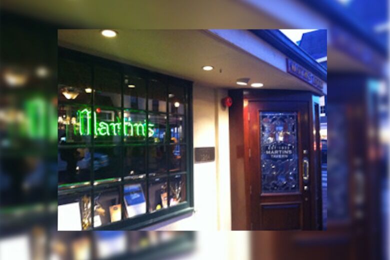 Martin's Tavern in Georgetown.