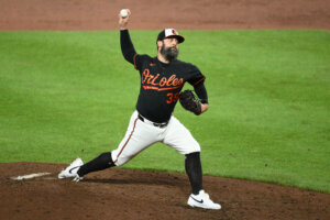 Baltimore Orioles pitcher Andrew Kittredge