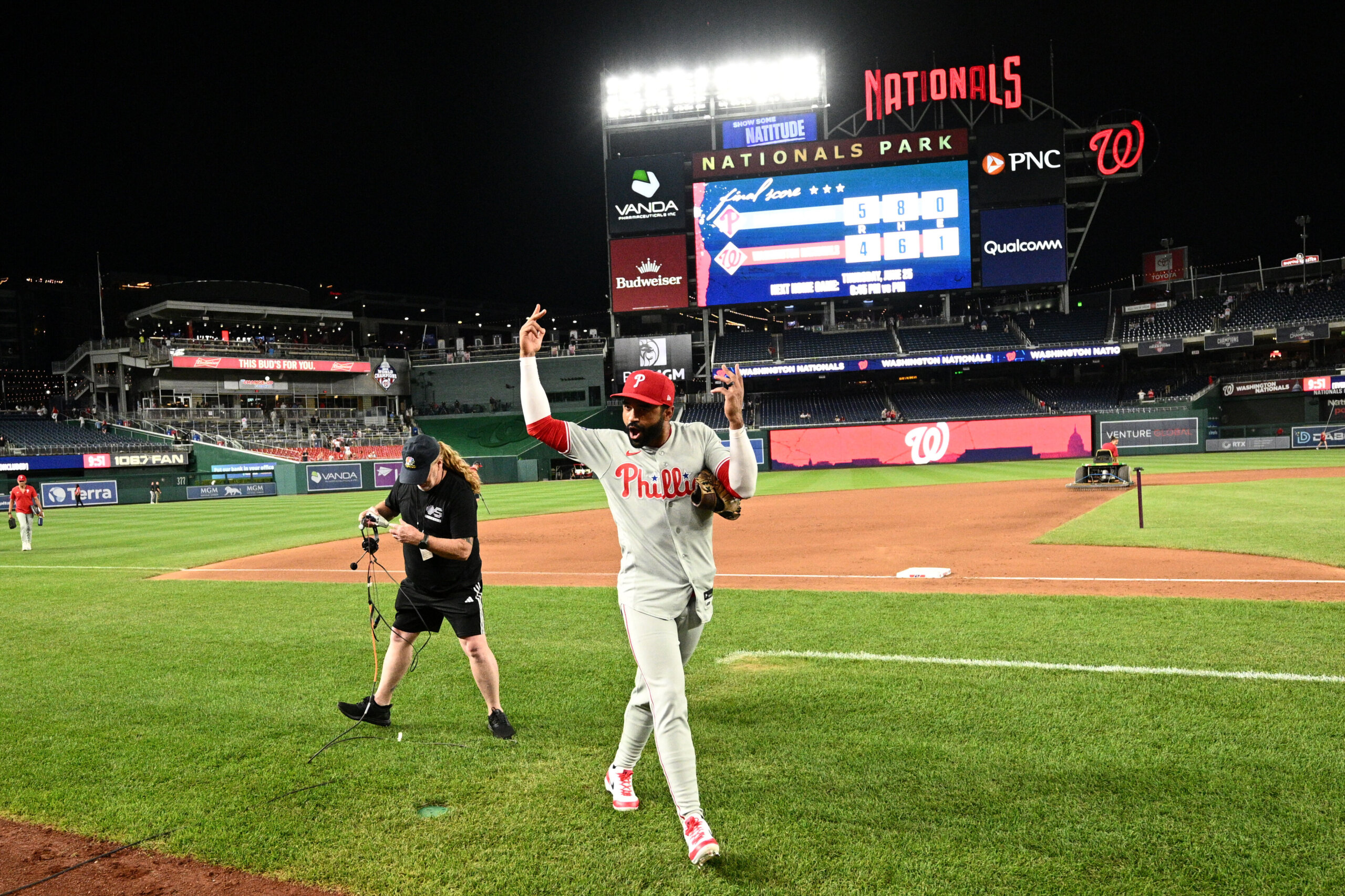 Phillies Nationals Baseball