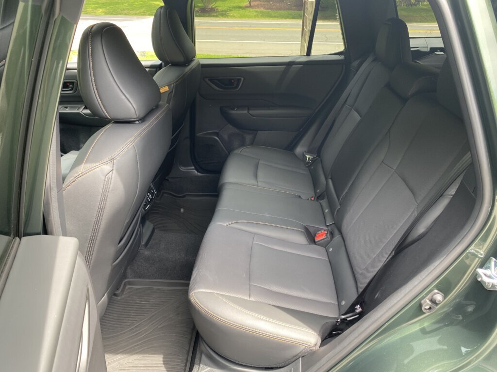 Plenty of room for all your passengers. (WTOP/John Aaron)