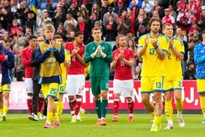 Denmark Ukraine Soccer