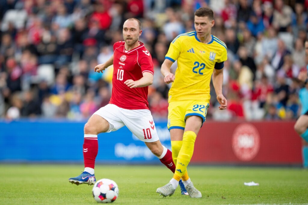 Denmark Ukraine Soccer