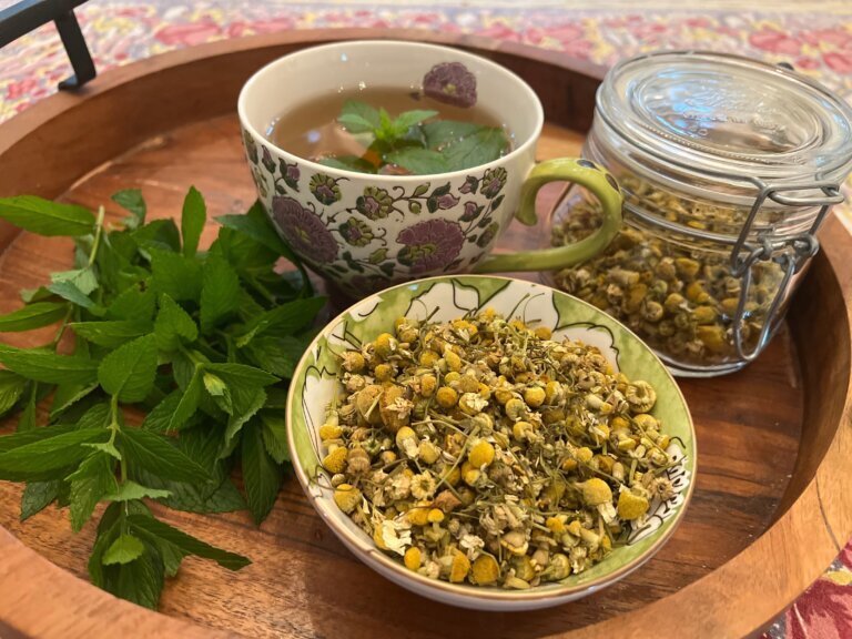 Gardening Herbal Teas