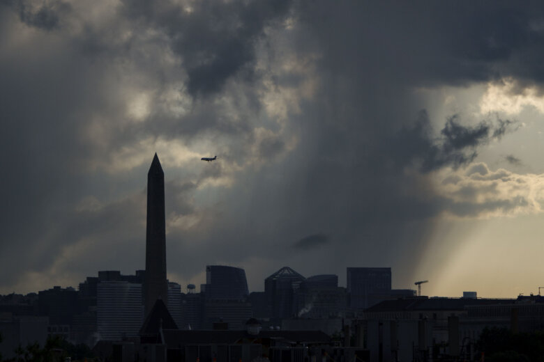 Storms over DC