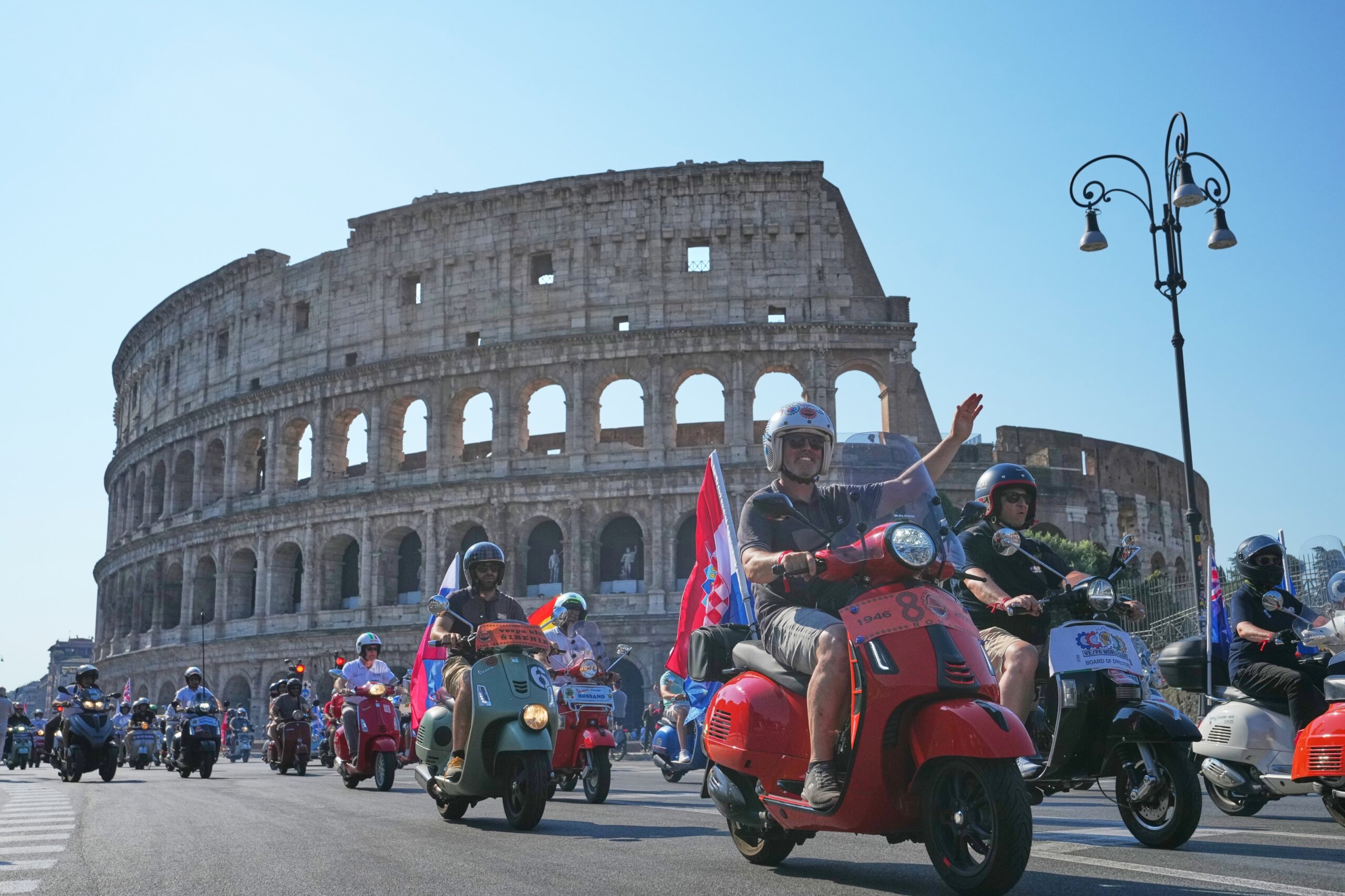Italy Vespa 80th Anniversary