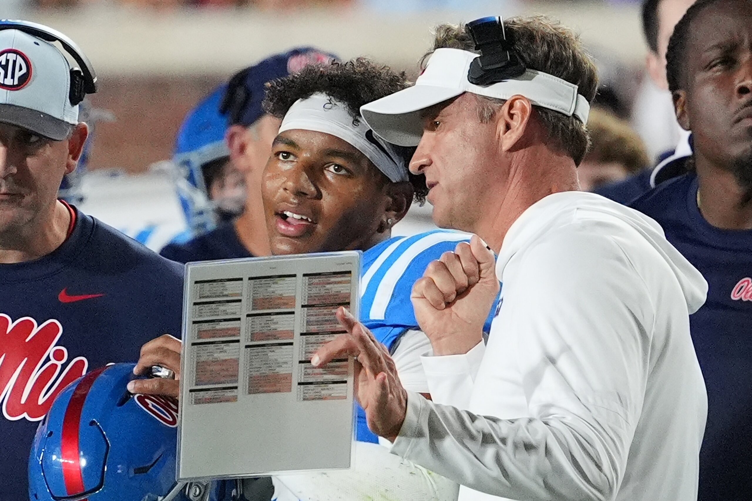 Mississippi Chambliss Kiffin Football