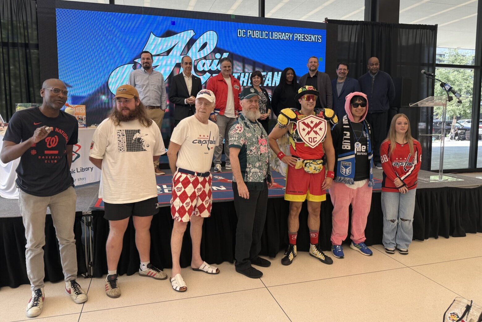 Dc sports memorabilia exhibit