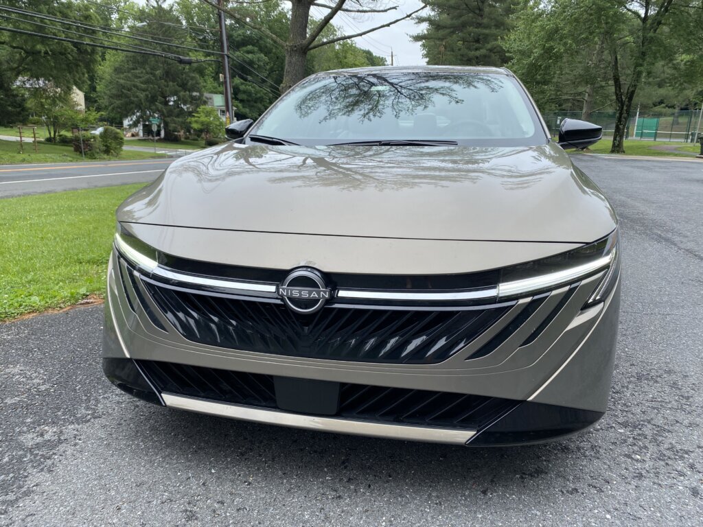 A base Sentra starts at $23,845 after shipping. (WTOP/John Aaron)