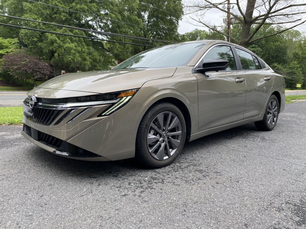 The Nissan Sentra SL is Nissan's least expensive U.S. model for 2026. (WTOP/John Aaron)