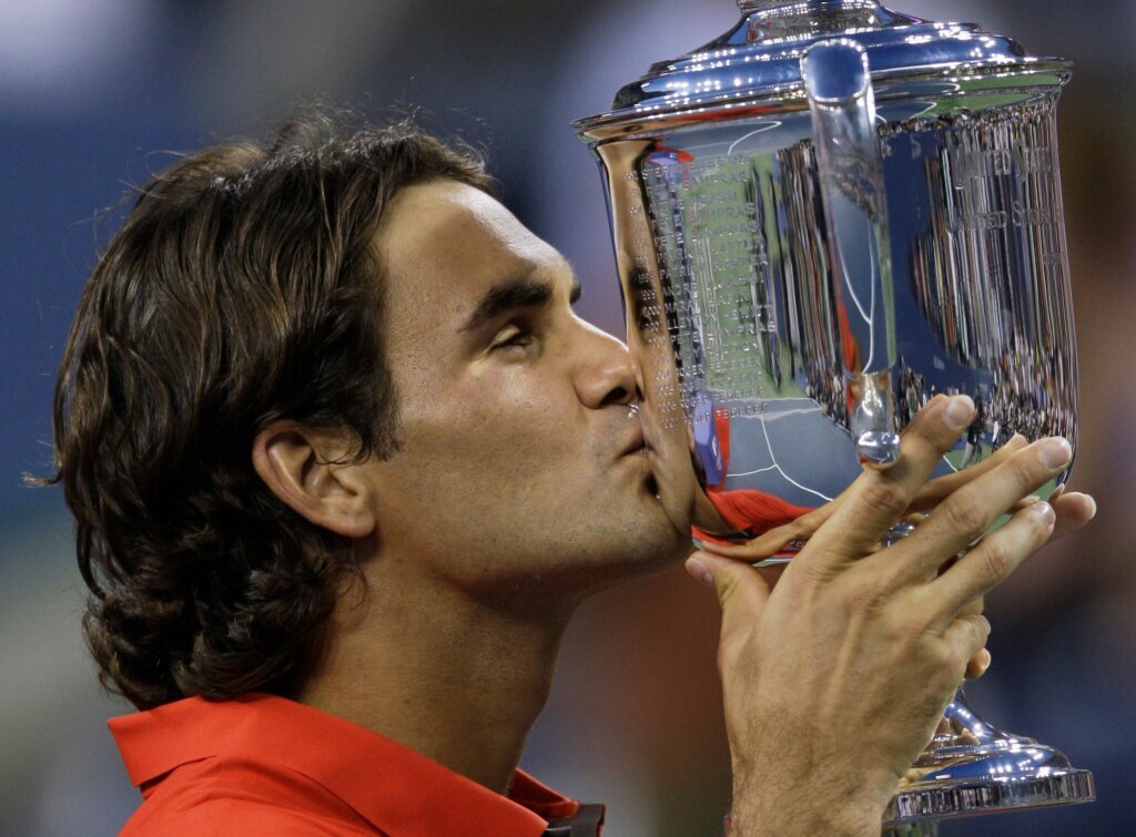 US Open Federer Exhibition Tennis