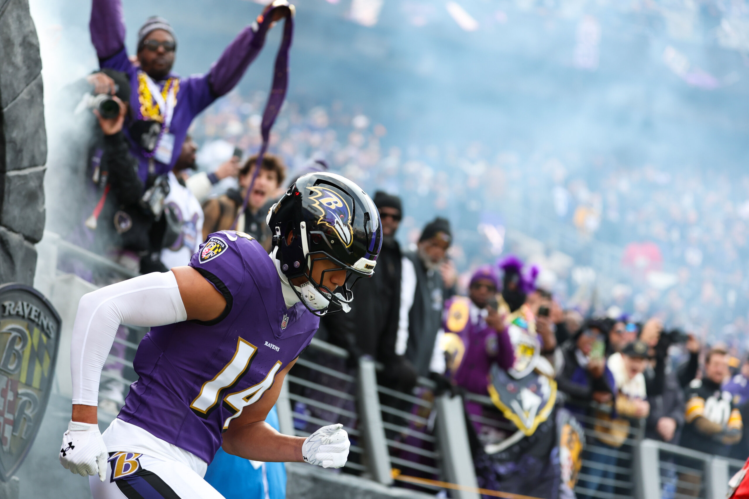 Baltimore Ravens safety Kyle Hamilton
