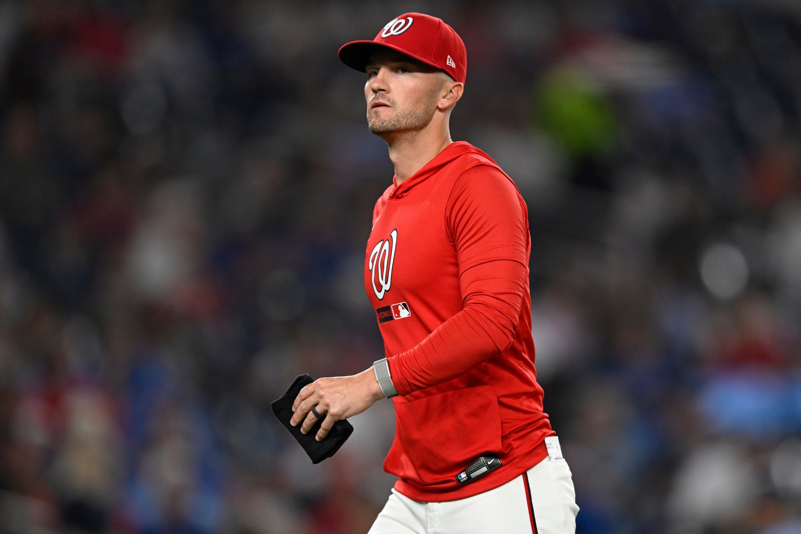 Washington Nationals manager Blake Butera