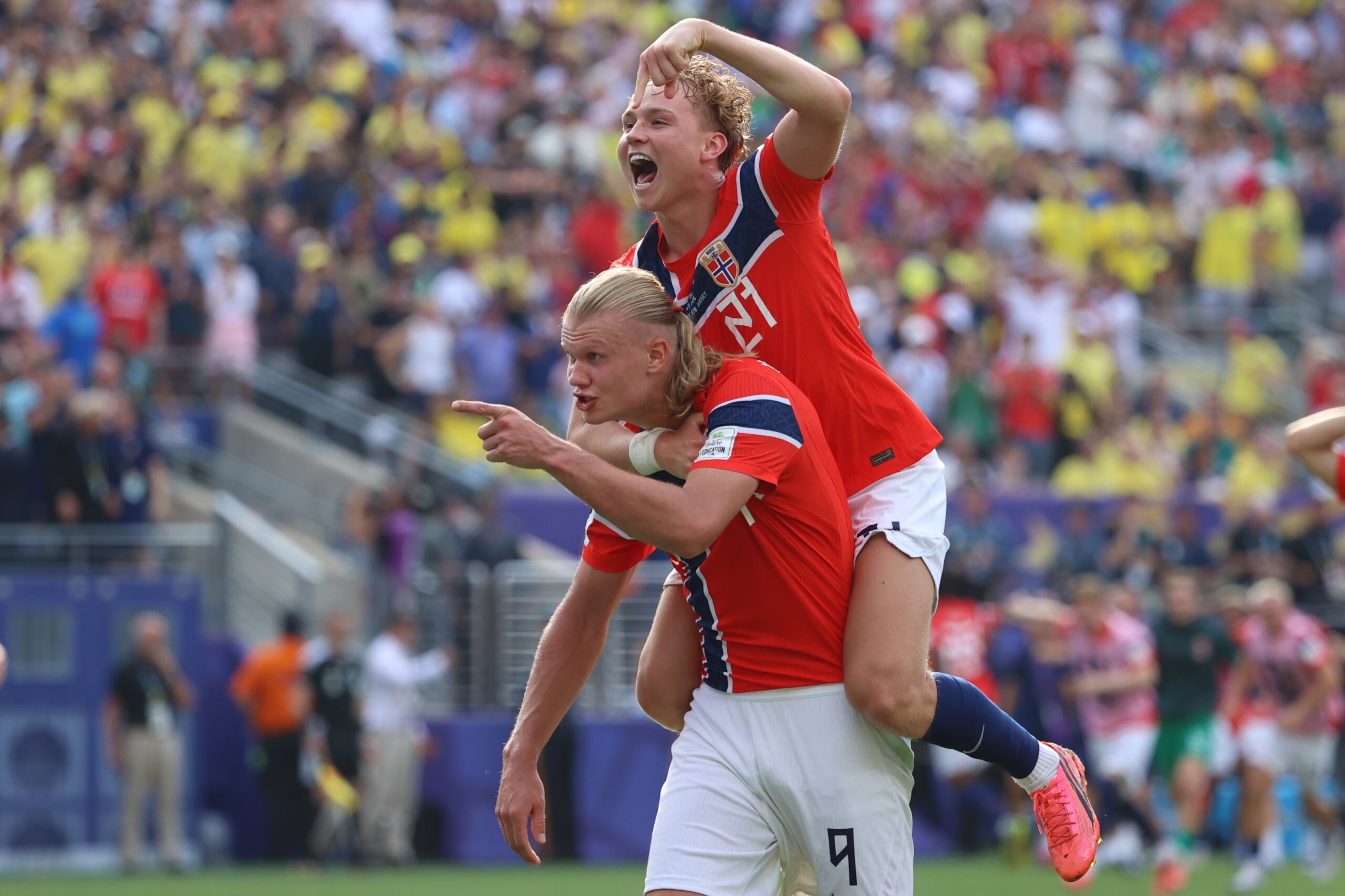 APTOPIX Brazil Norway WCup Soccer