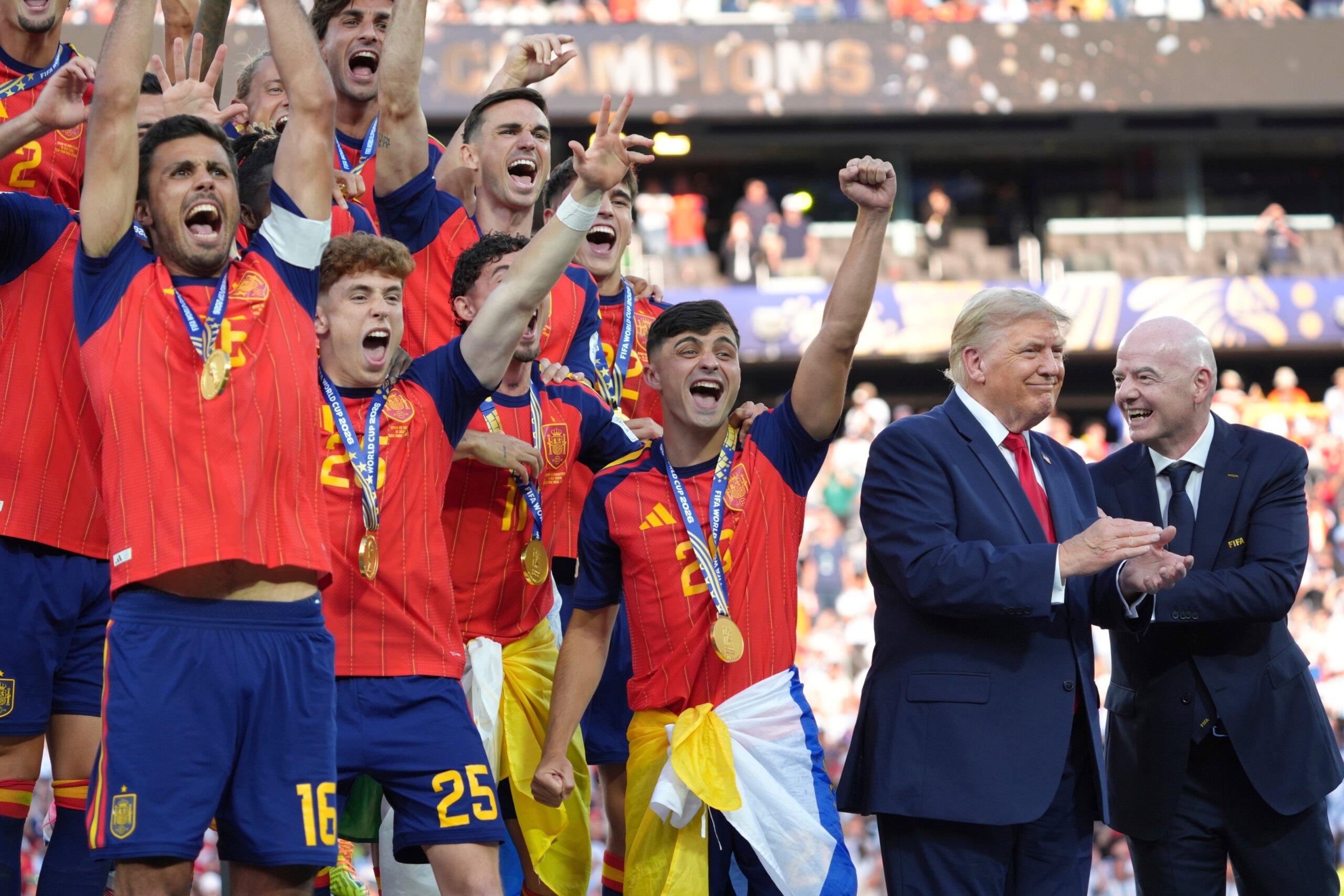 APTOPIX Trump WCup Soccer