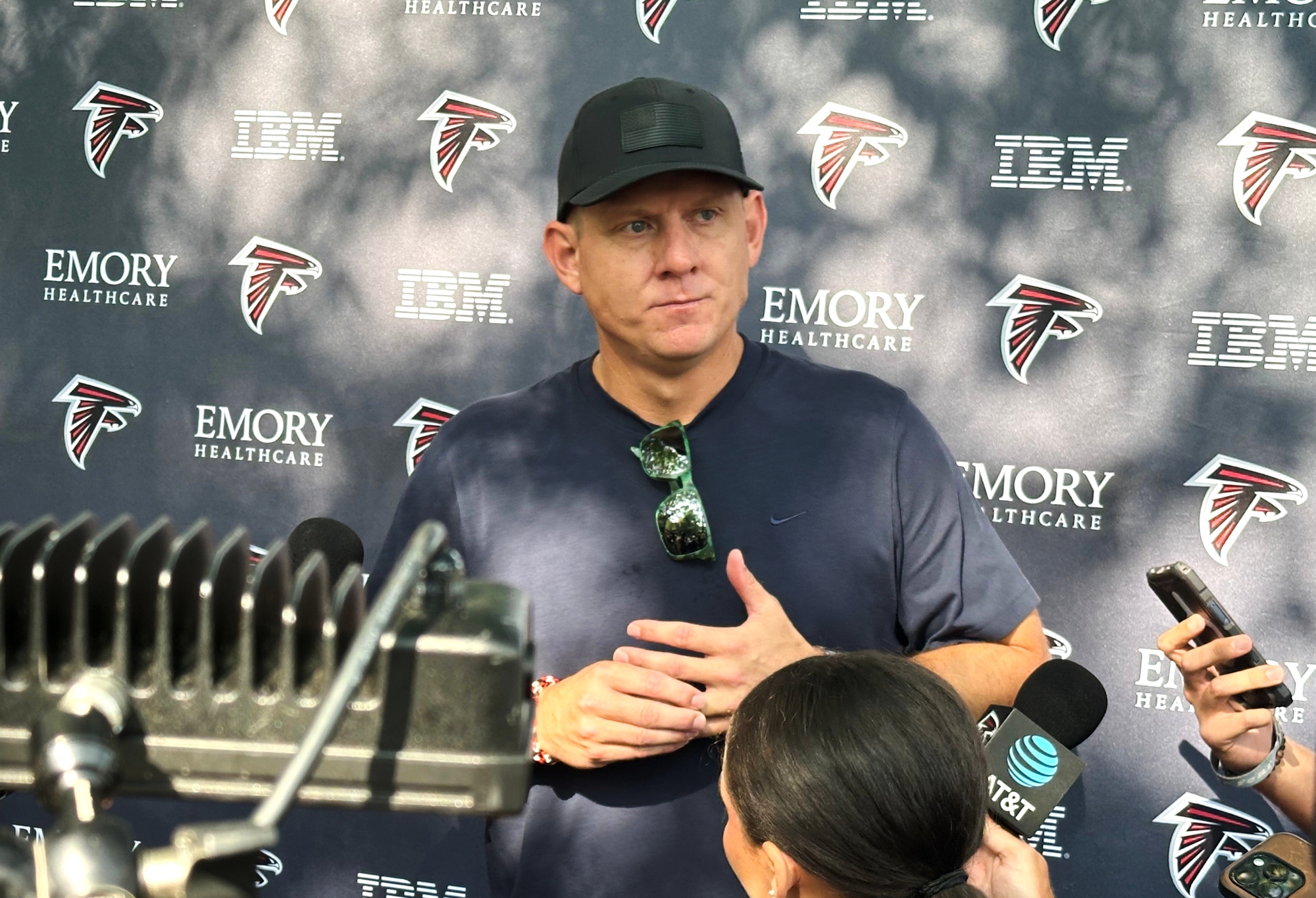 Football Falcons Training Camp