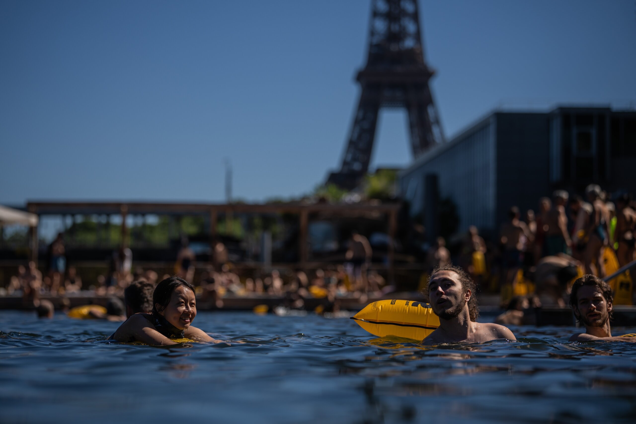 France Seine Swimming