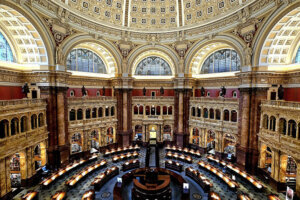 Sightseeing in Washington, D.C. Library of Congress