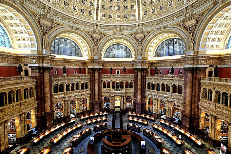 Sightseeing in Washington, D.C. Library of Congress