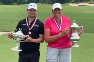 Kim Moore and Kipp Popert