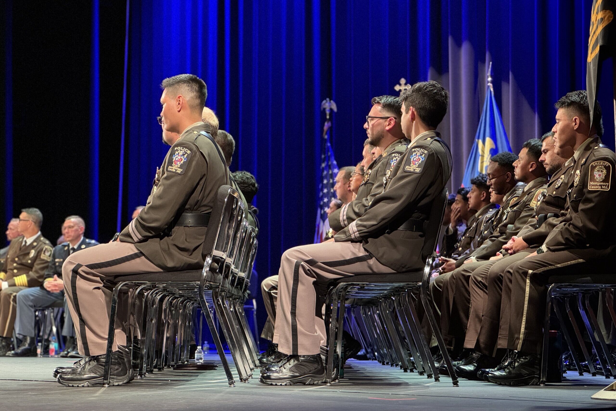 Montgomery County police academy graduates
