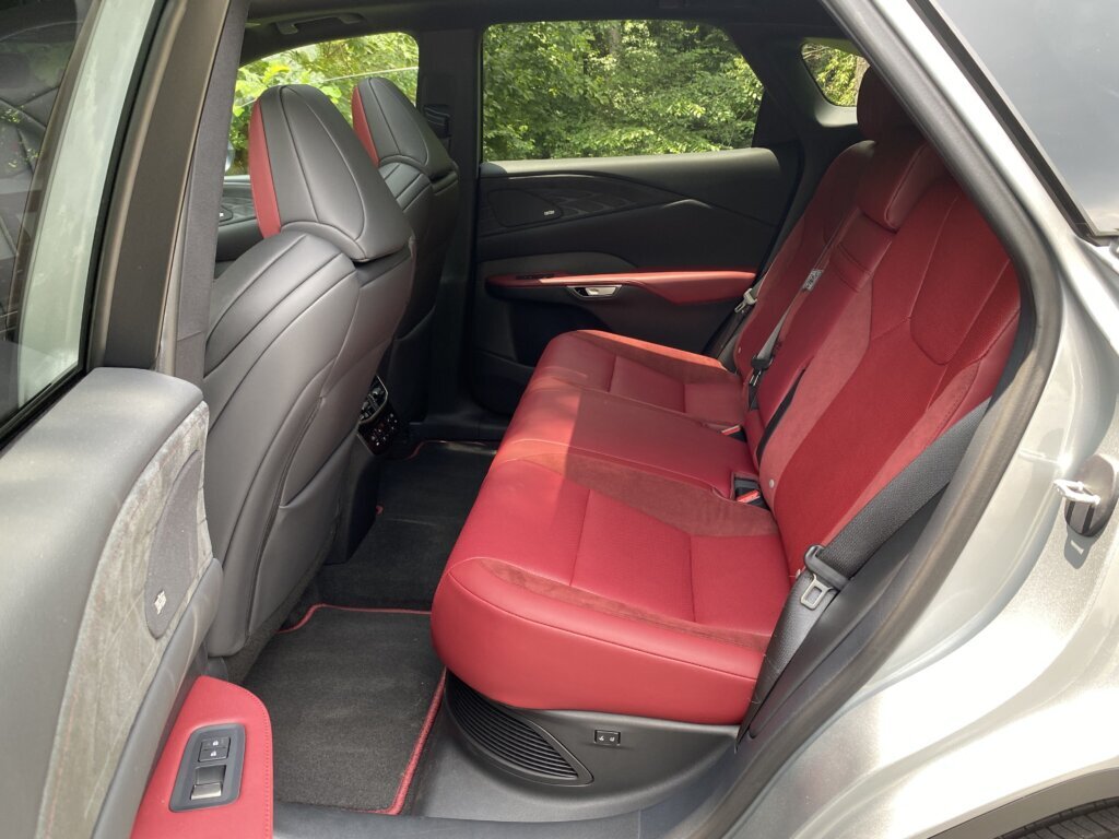 This is a two-row SUV that has plenty of space for passengers. (WTOP/John Aaron)
