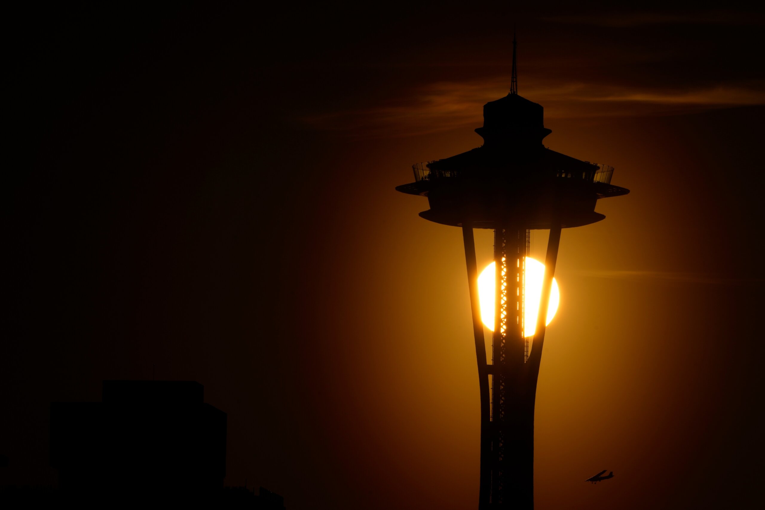 Space Needle Base Jump