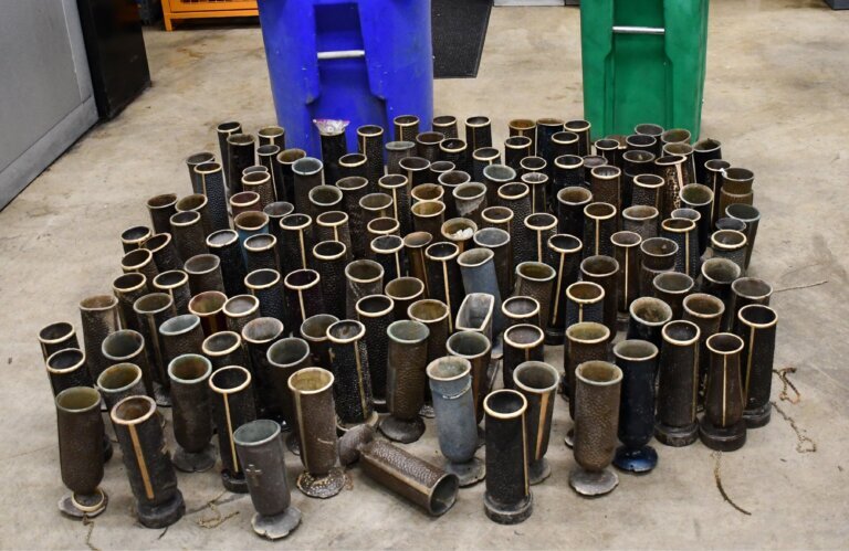Recovered vases