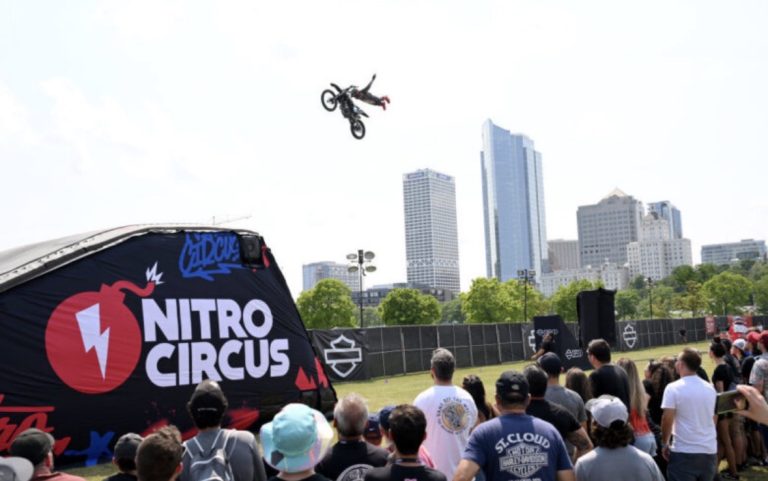 Nitro Circus freestyle motocross show