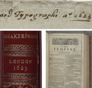 A rare look at some of the earliest published works of William Shakespeare