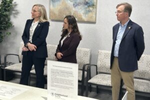 Abigail Spanberger at Neighborhood Health