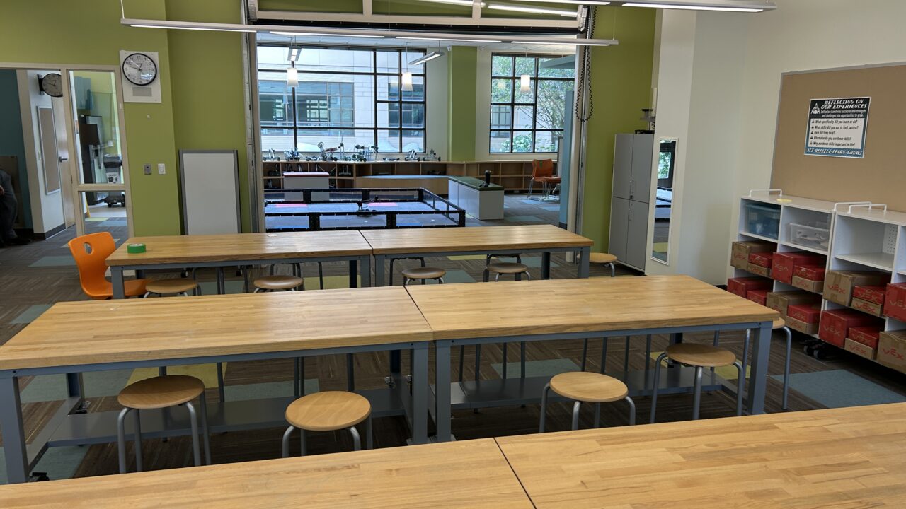 Skyview High School classroom