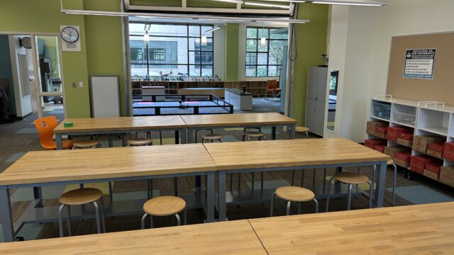 Skyview High School classroom