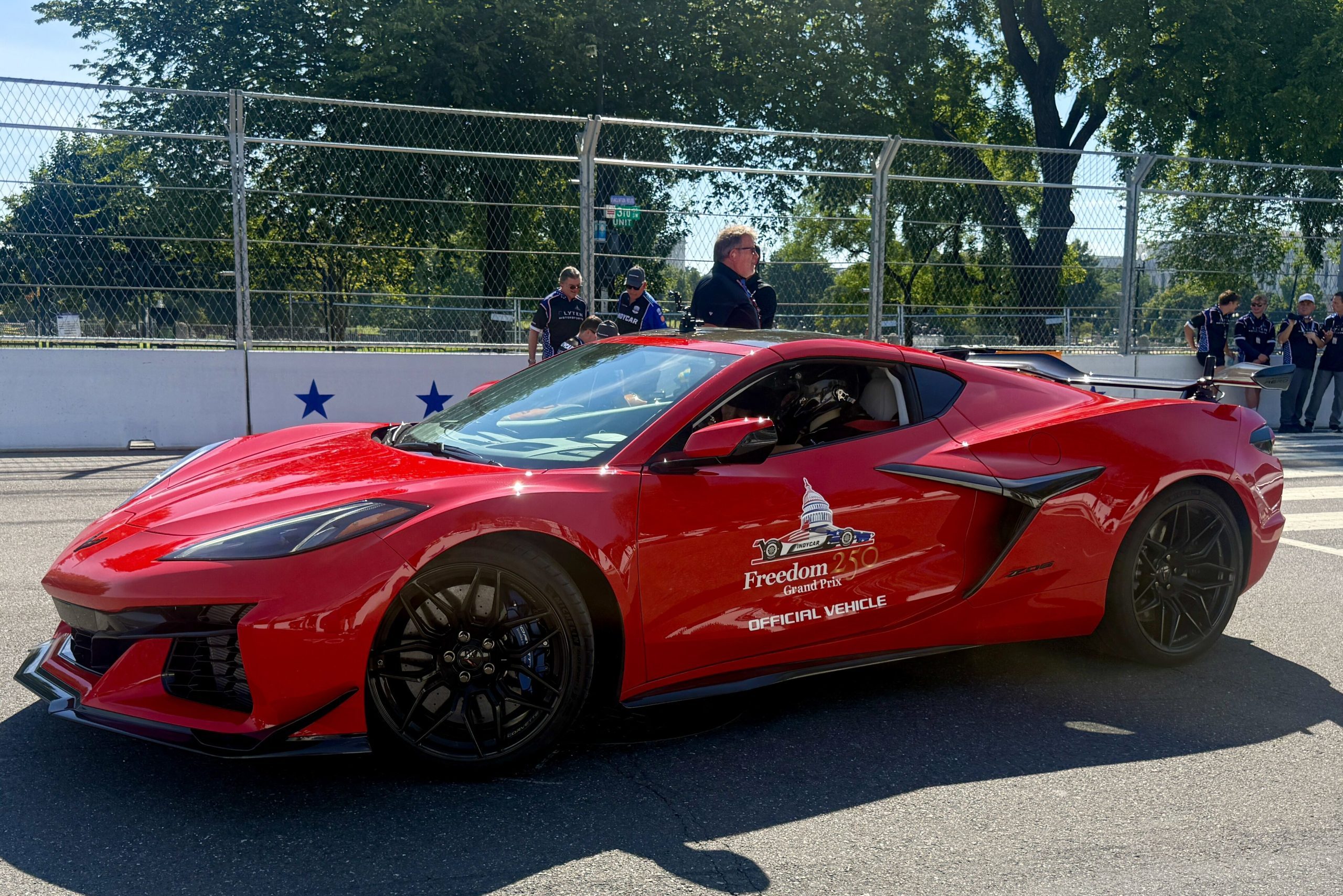 Freedom 250 Grand Prix official vehicle